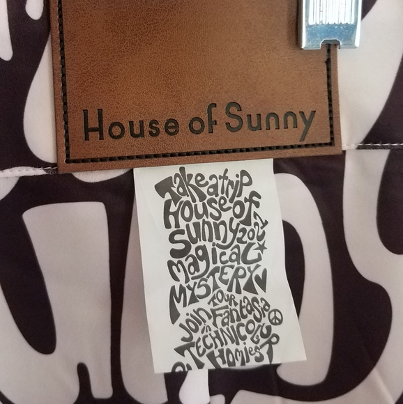 'Lisa Says Gah'    Size 6 tts. NEW WITH TAGS  Lyric Print  Beatles  70's Peace - Picture 14 of 15